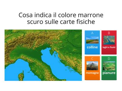 Carte geografiche: fisiche  