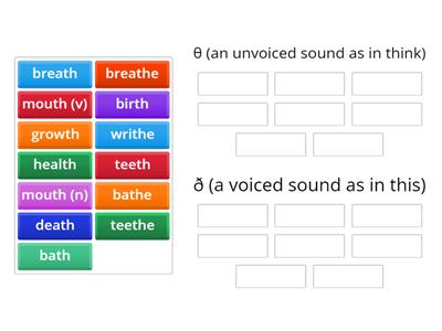 Pronunciation 'th'