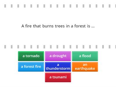 Unit 6.6 - Disasters definitions