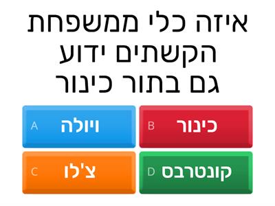 ההיסטוריה של הכינור