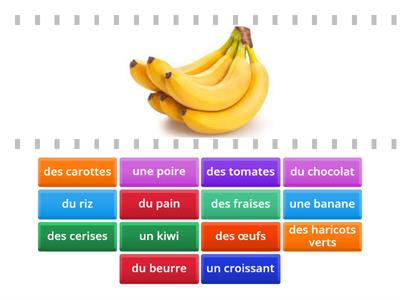 Les aliments de base 