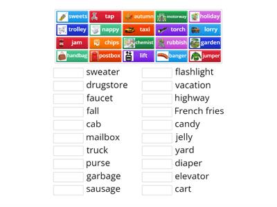 British and American English