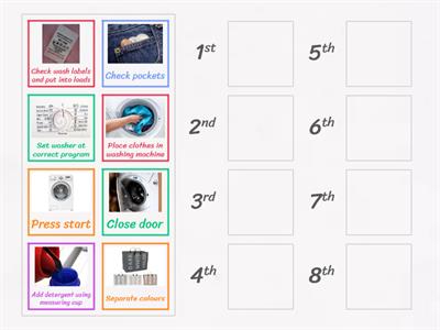 washing machine procedure