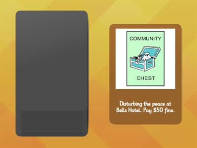 Community Chest Cards