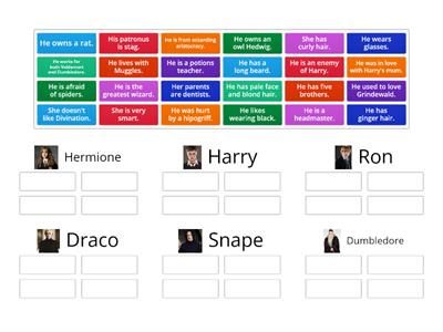 Harry Potter characters. Who is it?