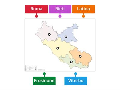 Province Lazio