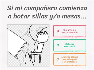 ¿Cómo responder ante una conducta?