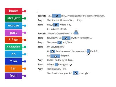 EC A1+ Directions - dialogue