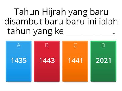 KUIZ MAAL HIJRAH SK BATU MAUNG 2021