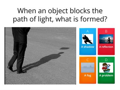  Light and Shadow Quiz