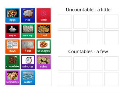 Countable and uncountable 