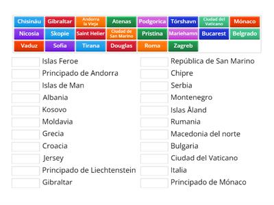 Capitales Europa [ 2/2 ]