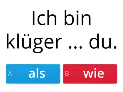 Als und wie