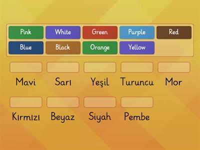 2. sınıf ingilizce colours 