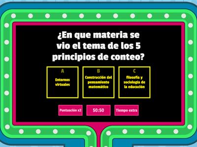 Aprendizajes del 2do.Semestre de Educación Preescolar