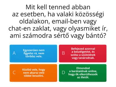 Biztonságos Internet-használat - Házi feladat