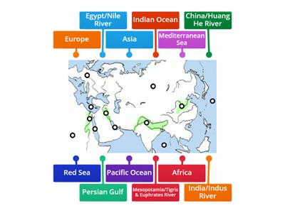 River Valley Civilizations Map