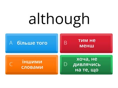   linking words Unit 5C Solutions Pre-Intermediate