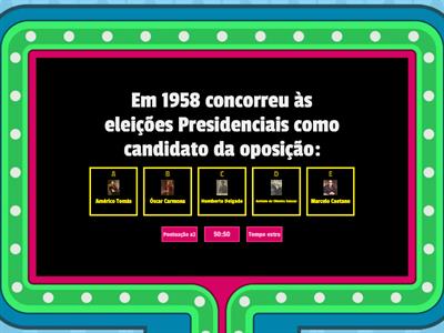 As eleições Presidenciais de 1958