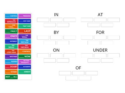 SOLUTIONS UPPER INTERMEDIATE - PREPOSITIONS