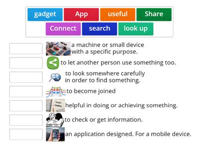 Cool Apps and Gadgets - Lesson 1: Vocabulary