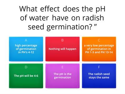 Science quiz