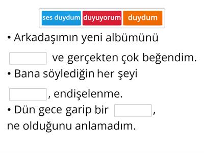 Istanbul A2 Unite 1 verbs 16-30