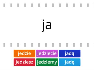 Polski jako obcy - jechać