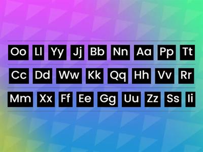 English Alphabet - Английский алфавит