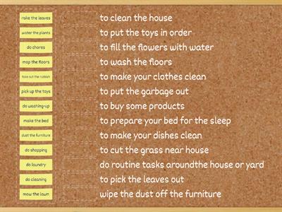 Routine chores