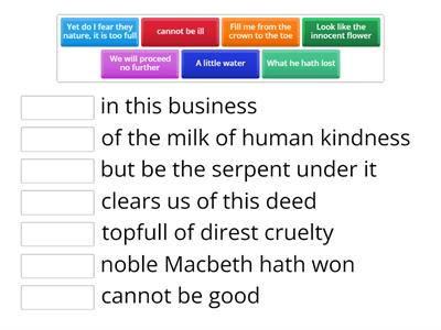 Macbeth Quotations Act 1