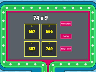 Multiplication Challenges