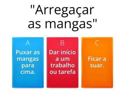 Expressões idiomáticas