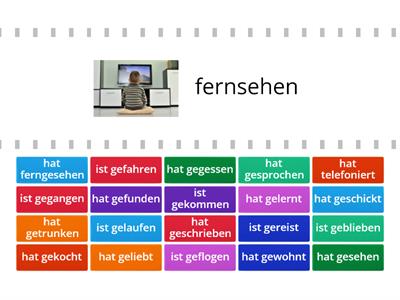 Momente A1 Perfekt (Partizip II)