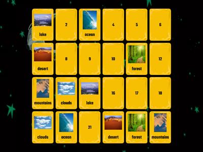 Summer 2021 Oxford R&D - Earth Lesson 1 - Memory Game