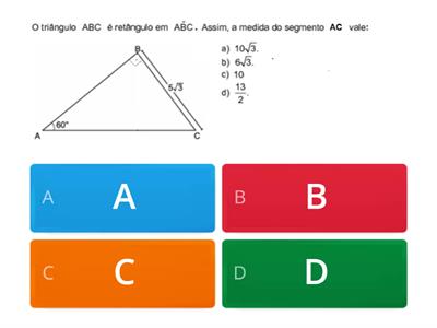 Trigonometria no triângulo retângulo