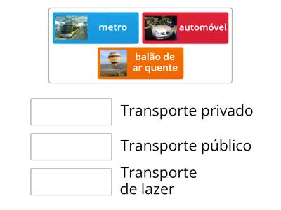 Meios de transportes 