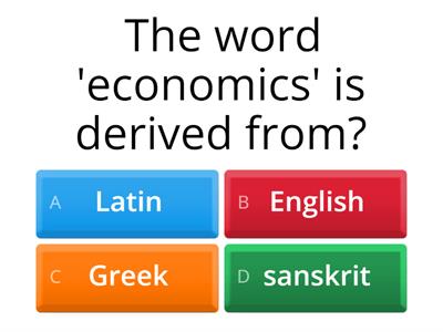 Economics