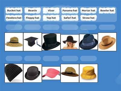 Types of hats