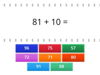 2 Digit Addition With or Without Regrouping