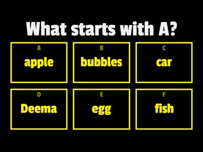 Bubble Guppies ABC Phonics Quiz