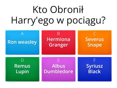 Harry Potter i Więzień Azkabanu Krótki i  Prosty TEST