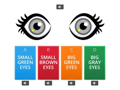 2º ano - BIG / SMALL eyes