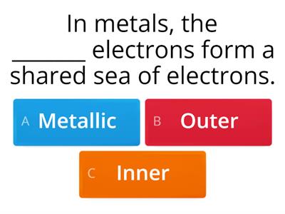 Physical Science (Metallic Bonding)