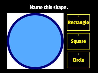 2D Shapes - Names - Sides - Vertices