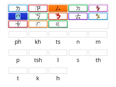 台語音標練習 p-tsh、m-s