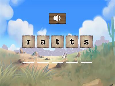 01 - Listen to the sound and unscramble the letters