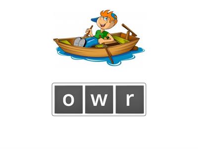 Long O (oa/oe/ow) Vowel Sounds Review #2