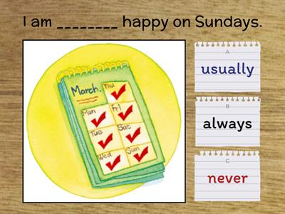 Unit 53 Frequency adverbs