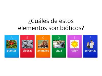 Cuestionario Ciencias Naturales 